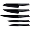 BLOC 5 COUTEAUX FURTIF lame noire - Visuel 1